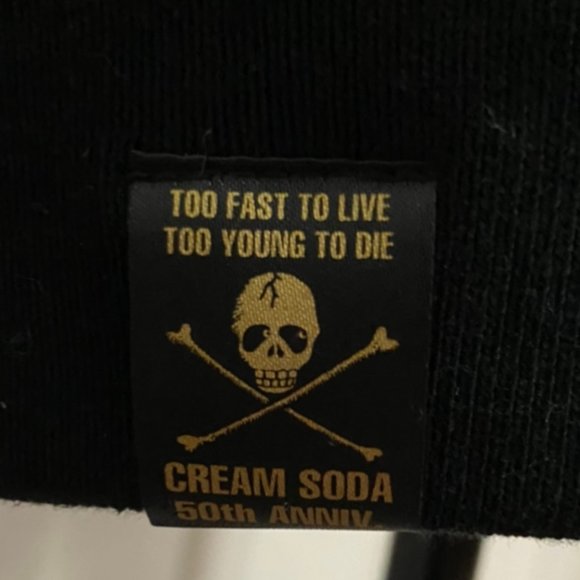 NEW Rockabilly Japan Cream Soda Zip Hoodie - Picture 6 of 6